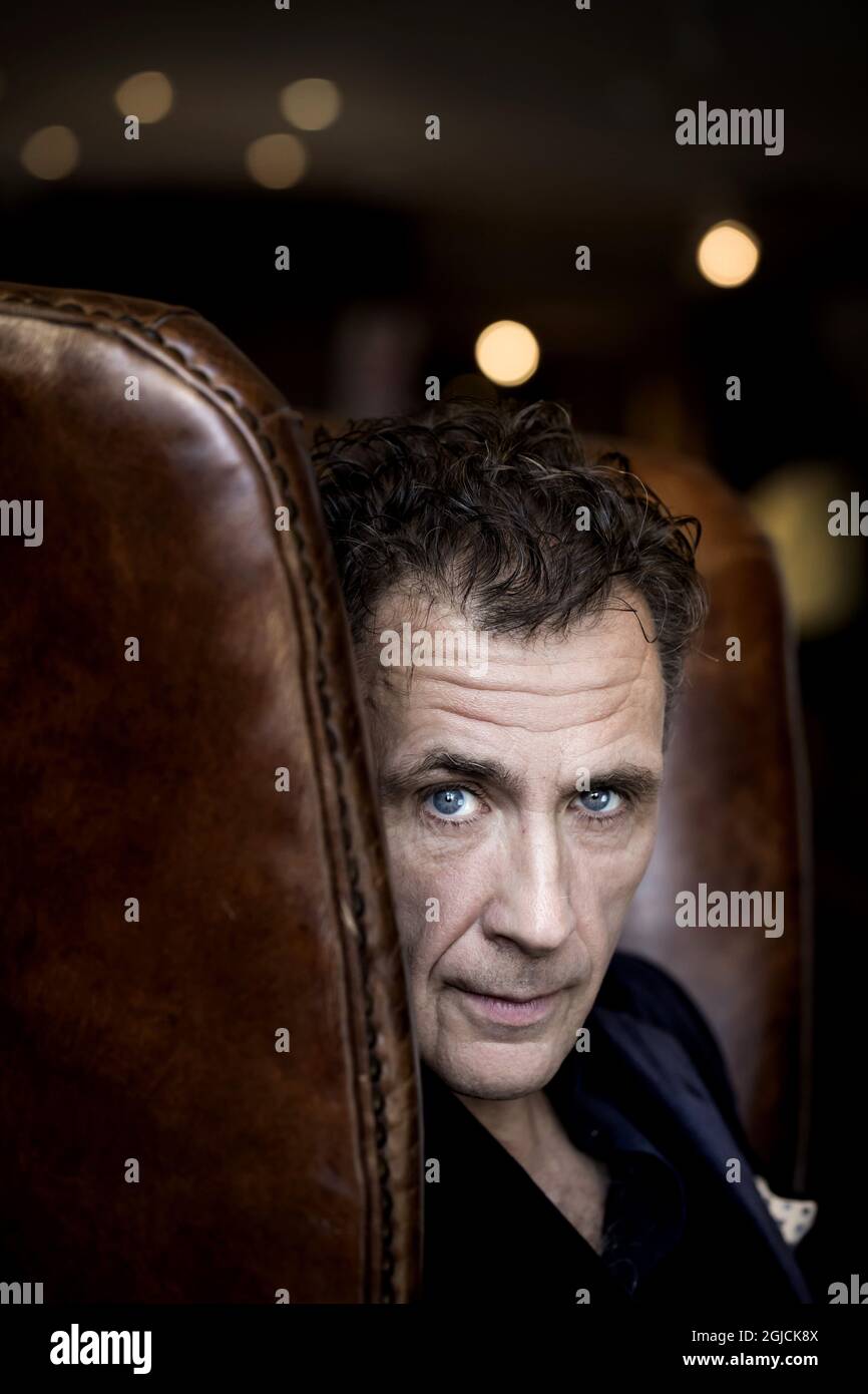 David Lagercrantz writer Sweden. Millenium books Stieg Larsson Foto