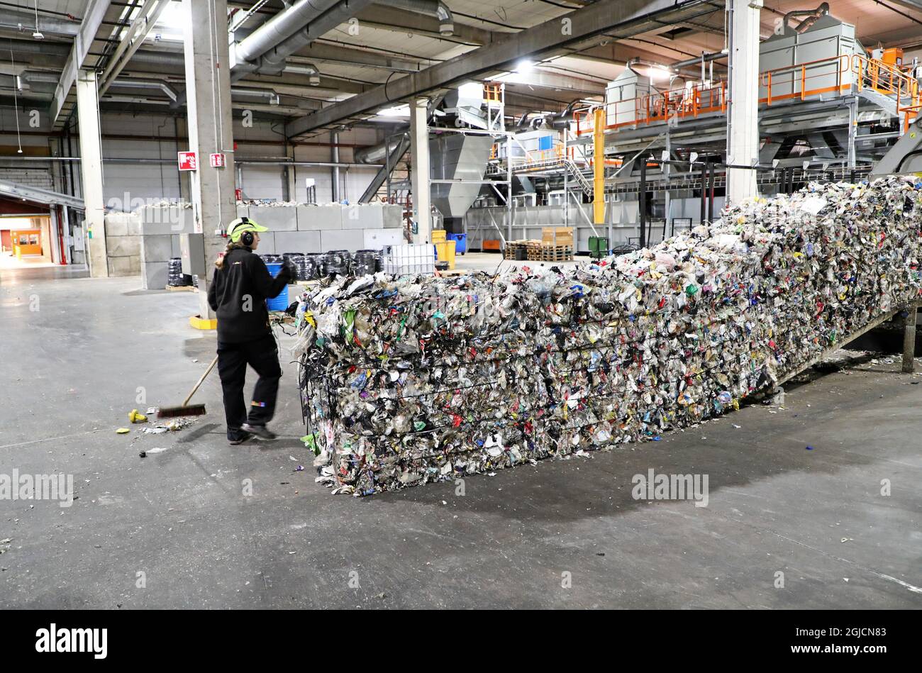 recycling, plastic recycle plastic packaging climat Foto Jeppe ...