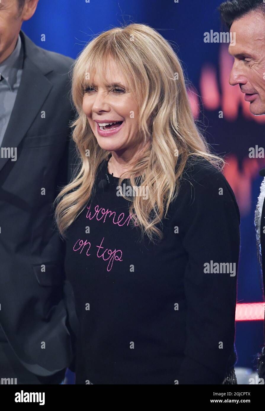 Rosanna Arquette Skavlan TV show, Stockholm, 2019-11-06 (c) Karin TÃ