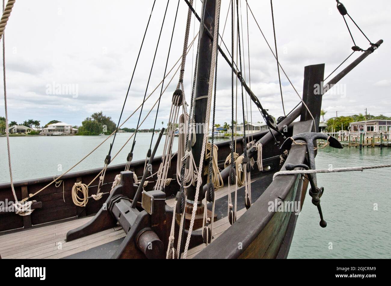 Nina ship replica hi-res stock photography and images - Alamy