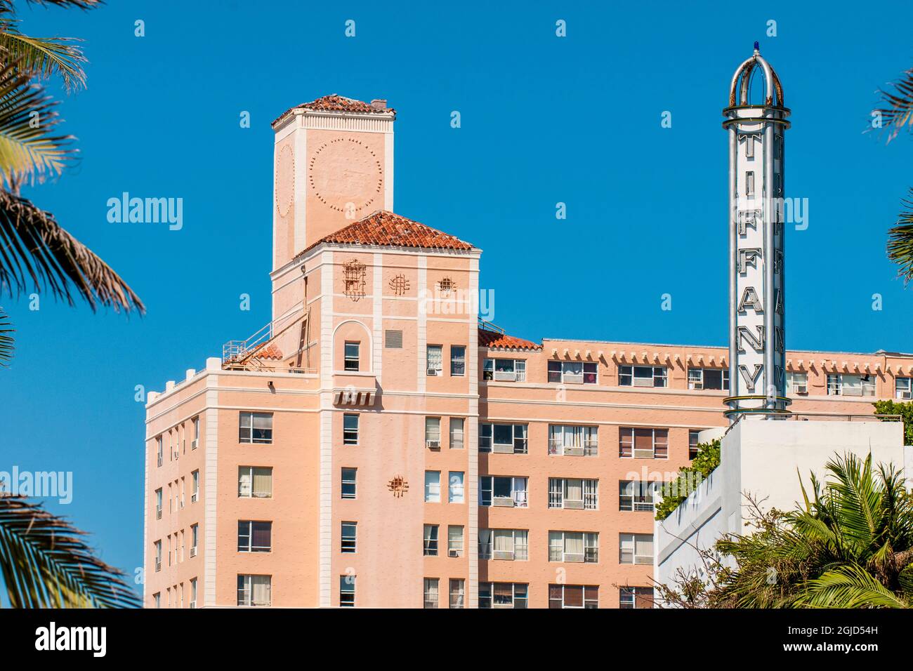 Art Deco architecture in South Beach, Miami, Florida Stock Photo Alamy