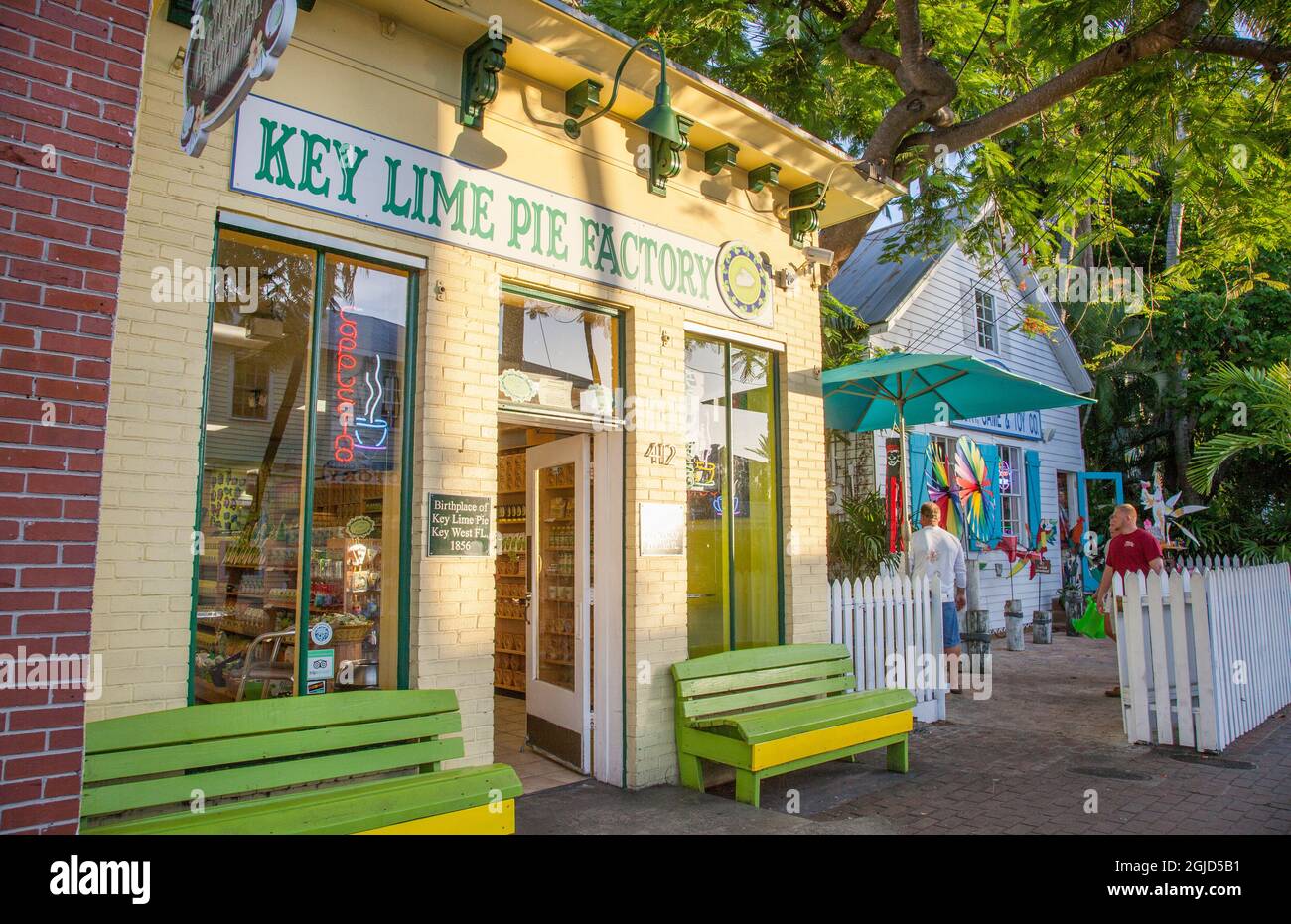 Key Lime Pie factory in Key West, Florida Stock Photo Alamy