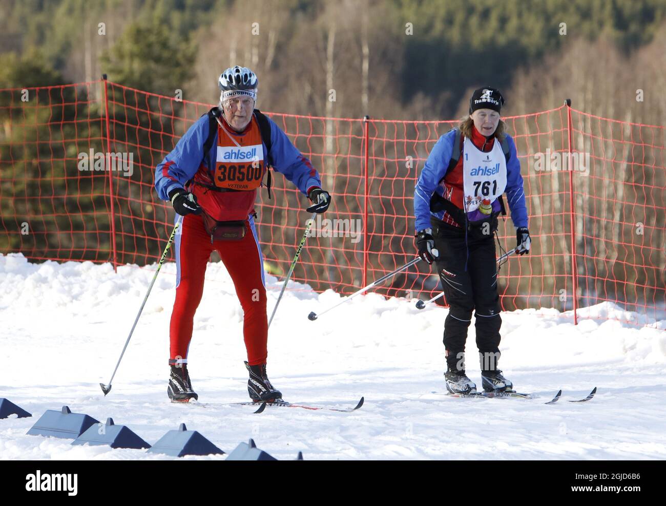 MORA 20200224 Vasalopp ski race veteran 86 year old Borje Karlsson