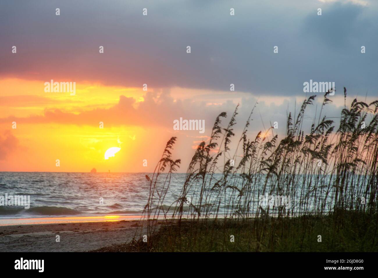 Sunrise on Atlantic Beach Stock Photo - Alamy