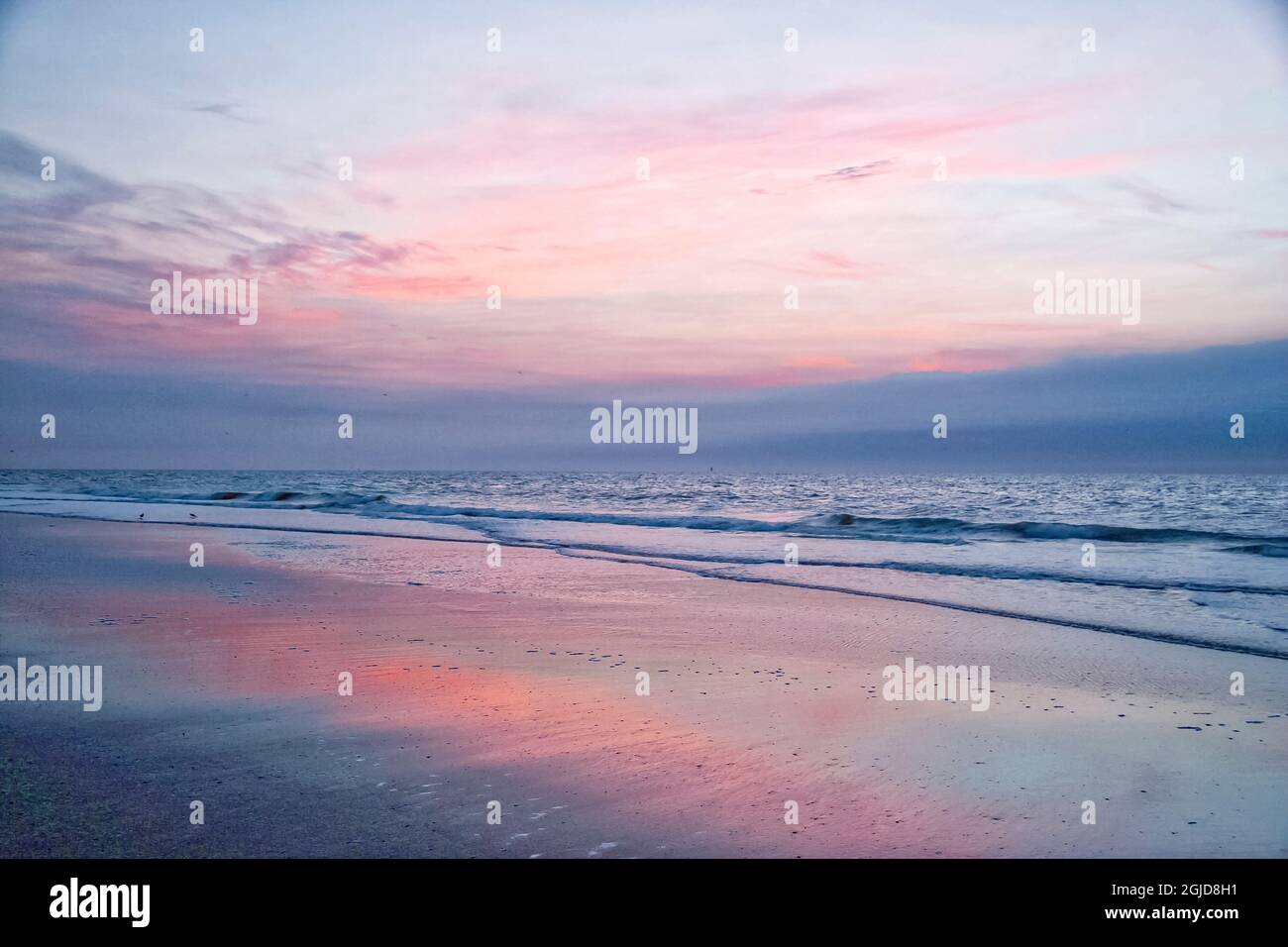Sunrise on Atlantic Beach Stock Photo - Alamy