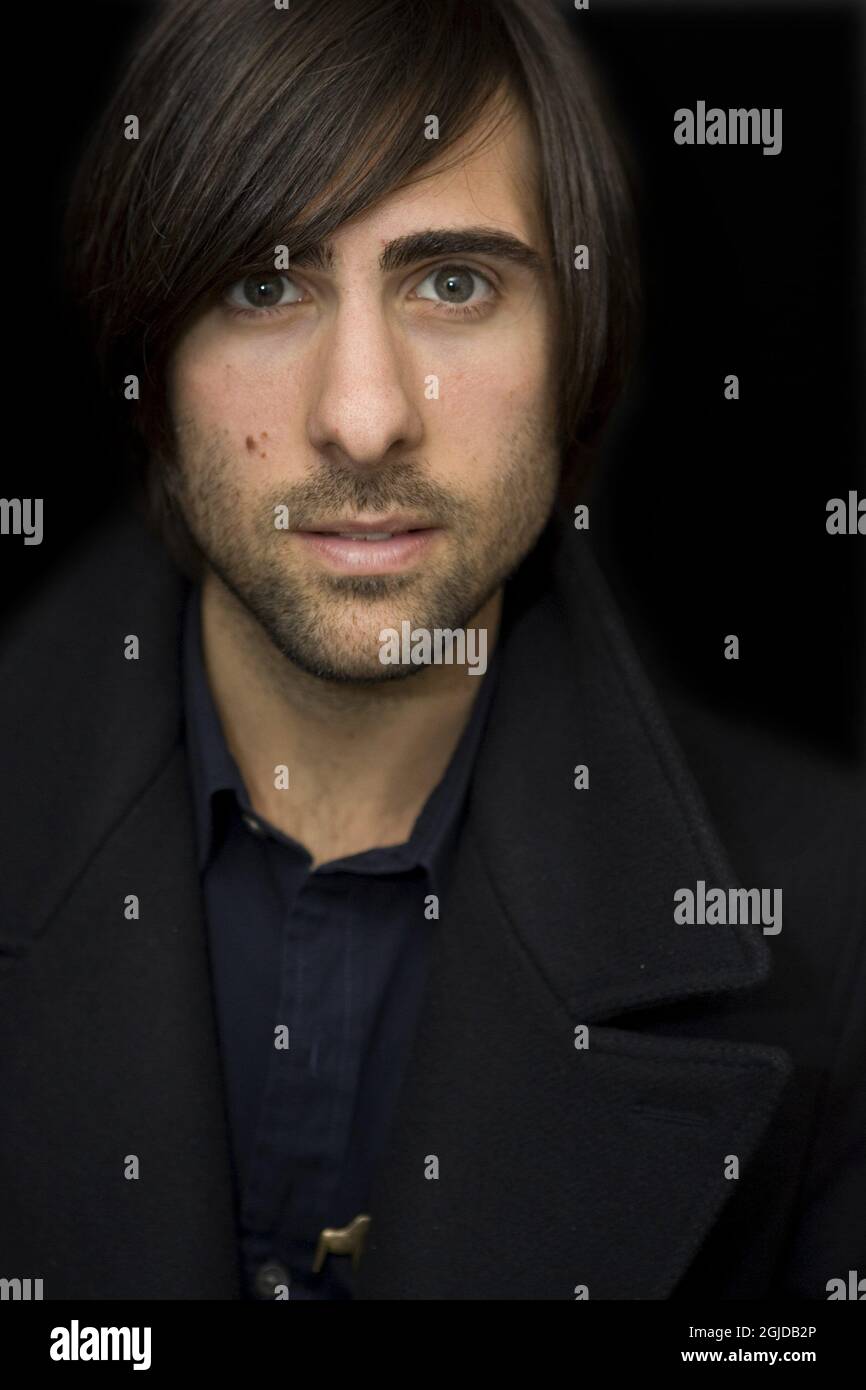Actor Jason Schwartzman during a photocall at the Stockholm Film Festival to promote the film 'The Darjeeling Limited'. Stock Photo