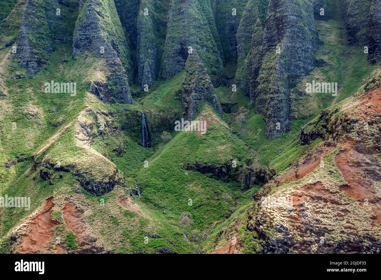 Na Pali Coast State Park, Kauai, Hawaii, USA. Stock Photo