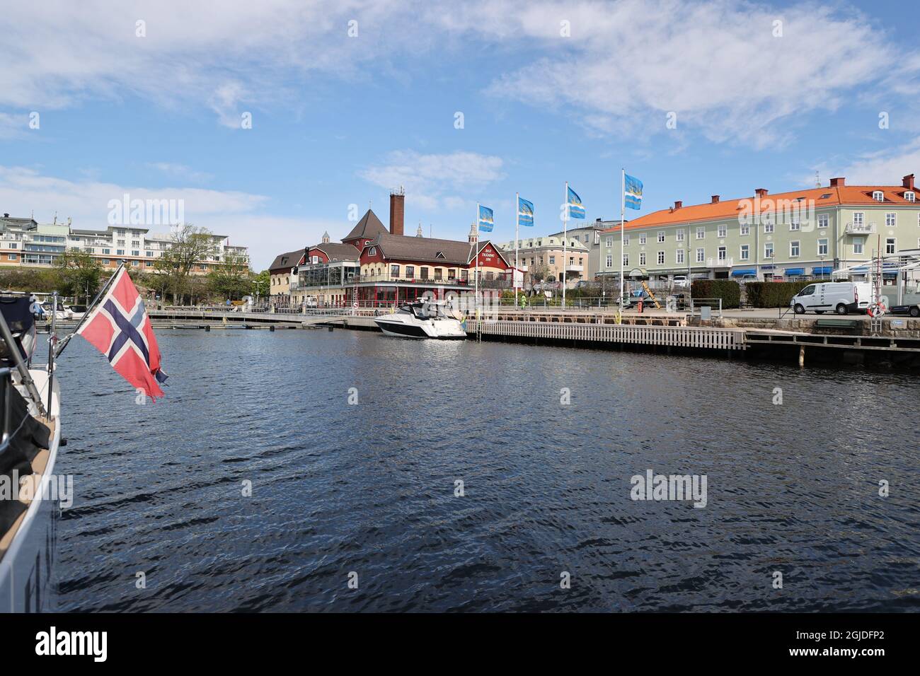 The guest harbour in Stromstad, Sweden. Photo: Adam Ihse / TT code 9200 ...