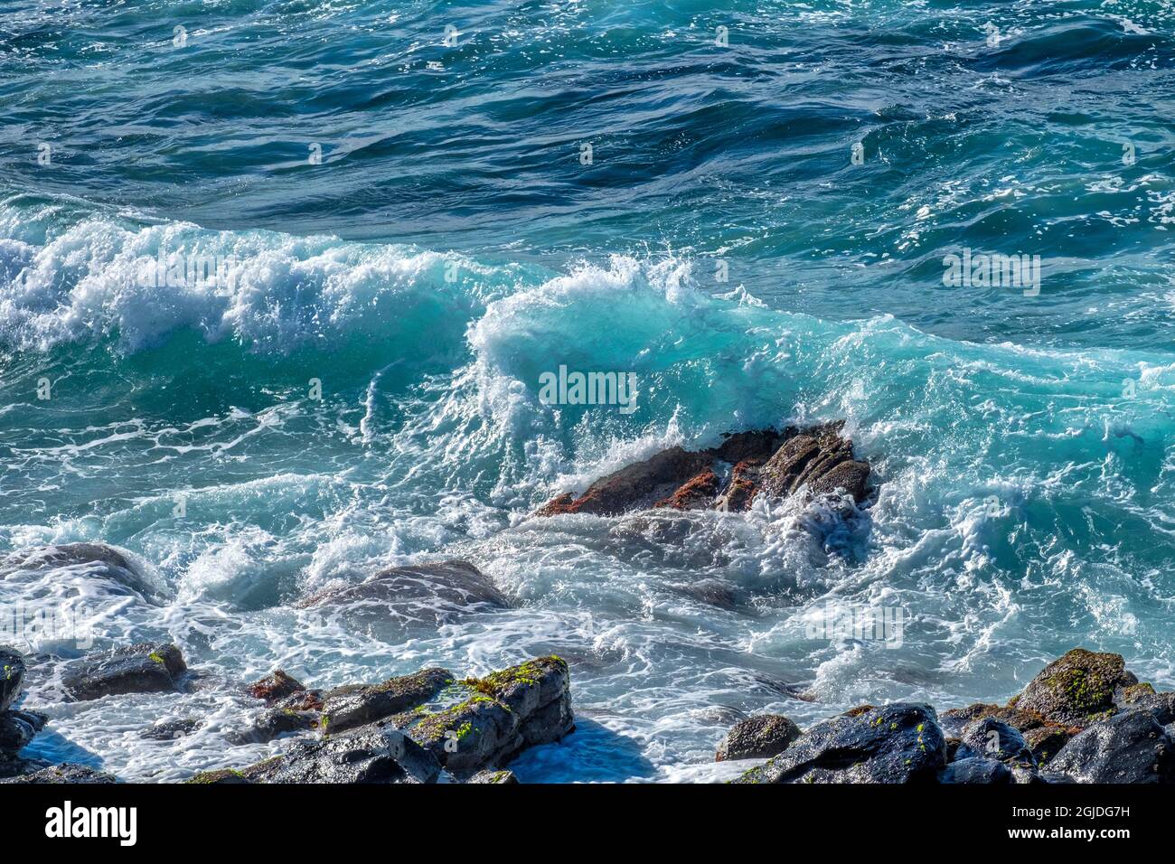 Usa hawaii maui waves hi-res stock photography and images - Alamy