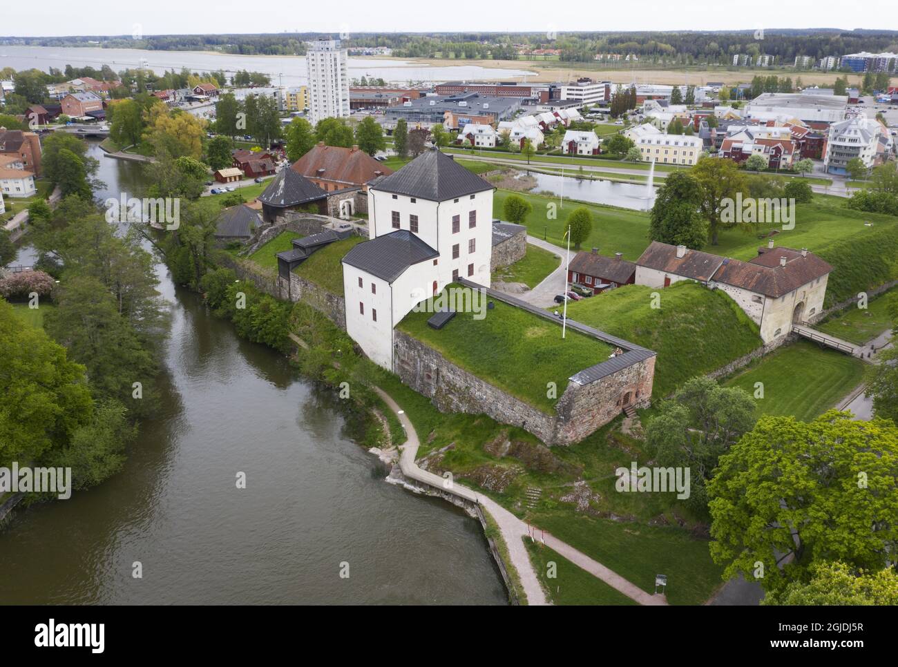 Nykoping Castle Is A Medieval Castle From The Birger Jarl Era, Partly ...