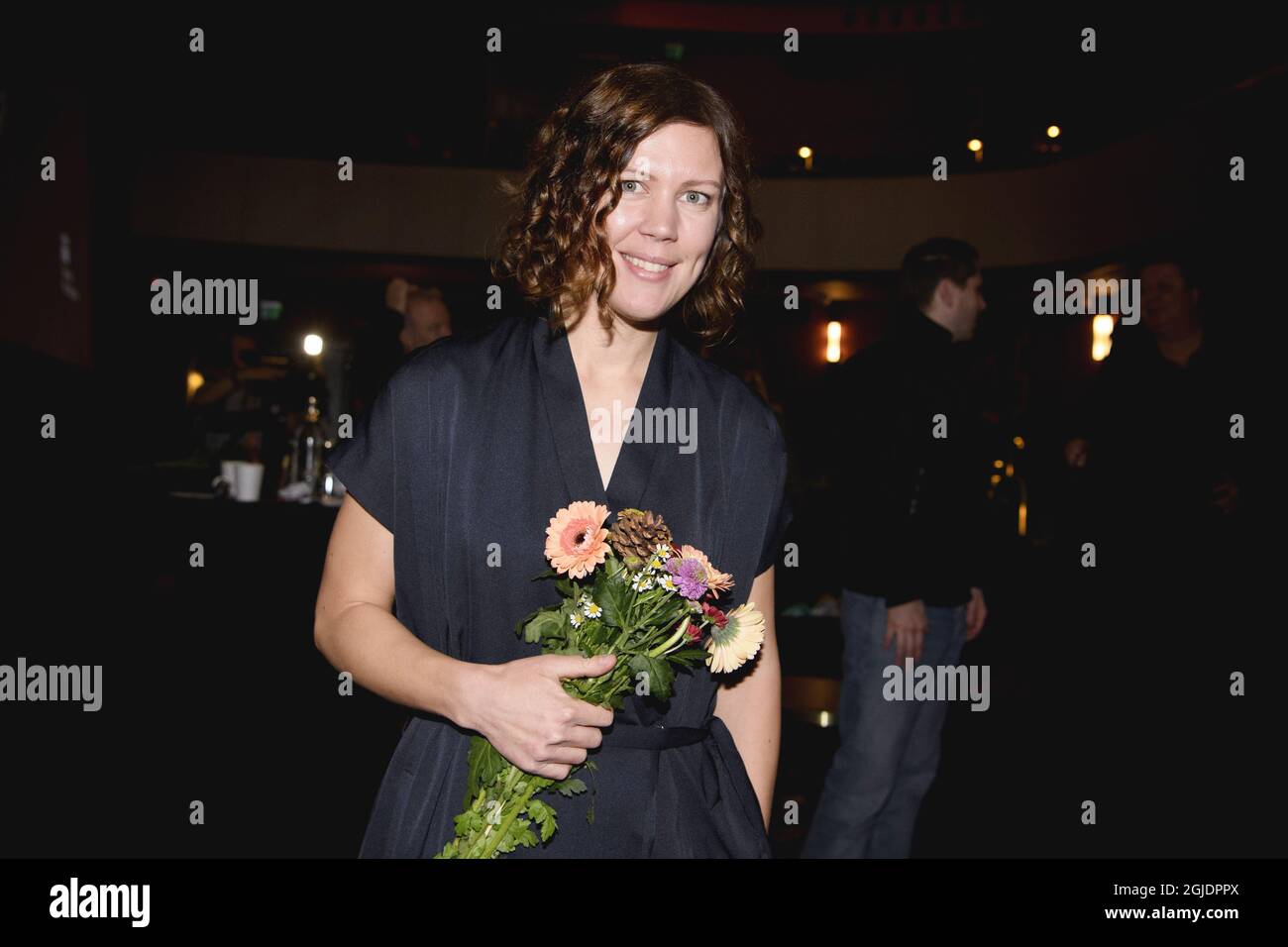 Director Amanda Kernell in Stockholm, Sweden, November 03, 2020, after the announcement that her film 'Charter' has been chosen as the Swedish submission for the Academy Award for Best International Feature Film Photo: Jessica Gow / TT code 10070  Stock Photo