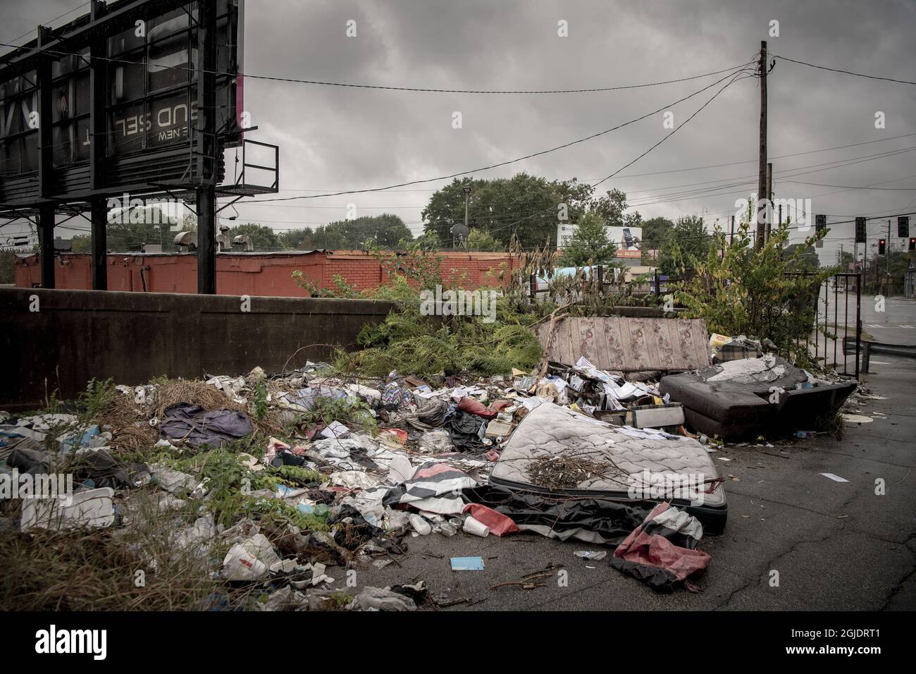 English Avenue is one of the poorest neighbourhoods in Atlanta. Many
