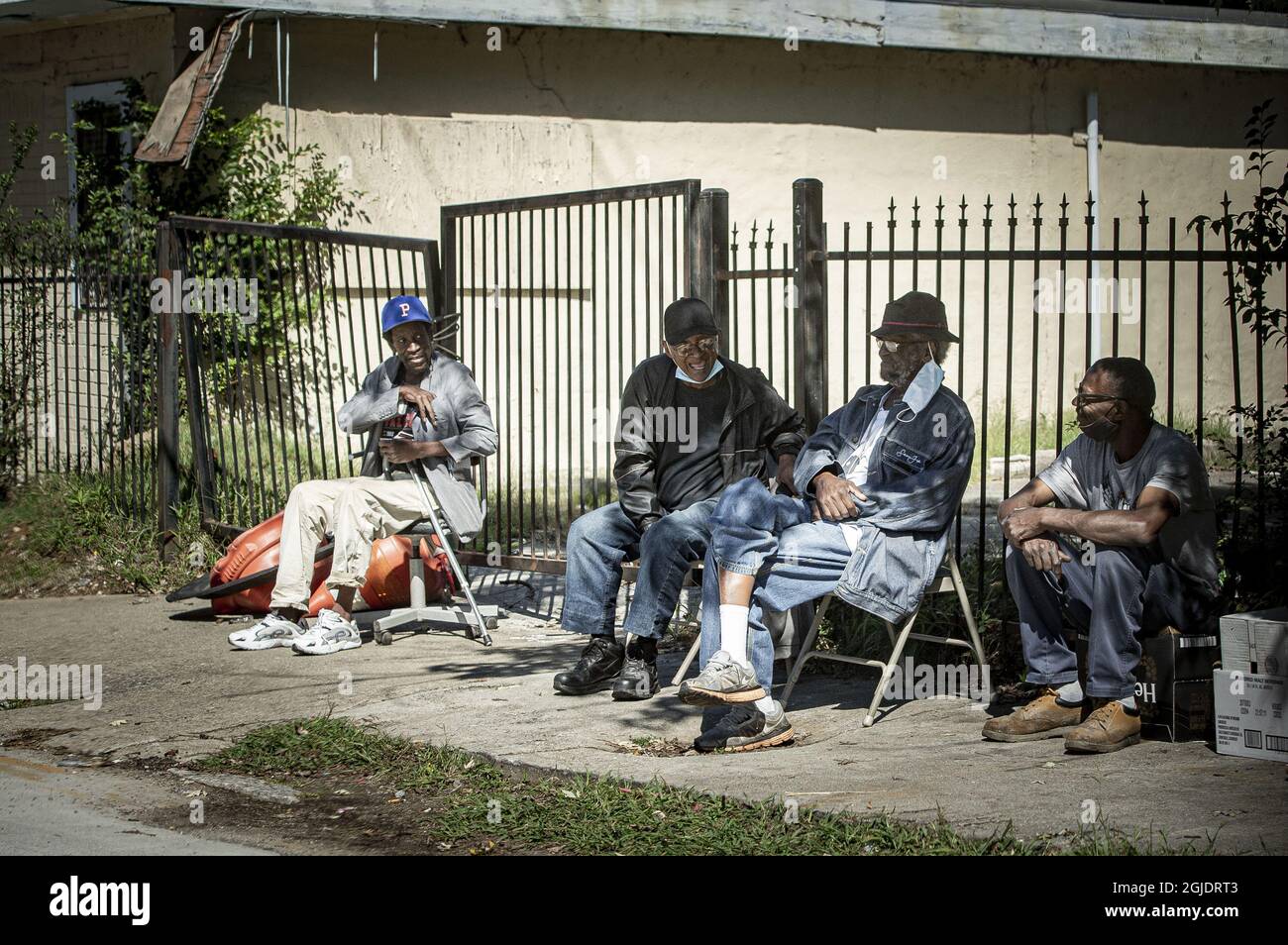 English Avenue is one of the poorest neighbourhoods in Atlanta. Many