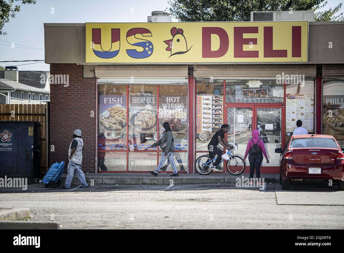 English Avenue is one of the poorest neighbourhoods in Atlanta. Many