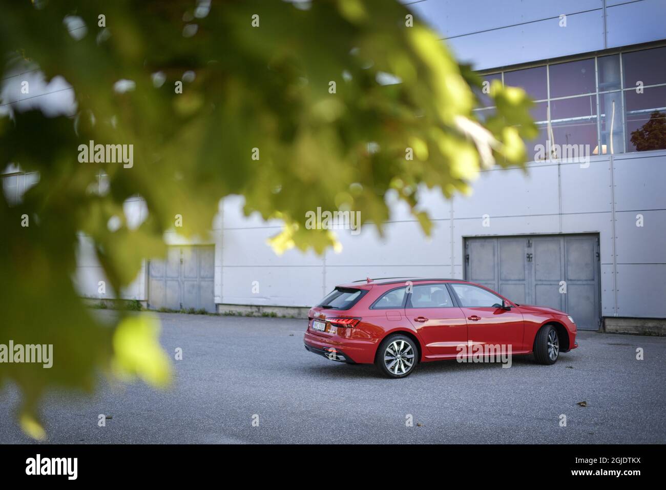 Audi A4 Avant g-tron. Photo: Anders Wiklund / TT / code 10040 Stock Photo