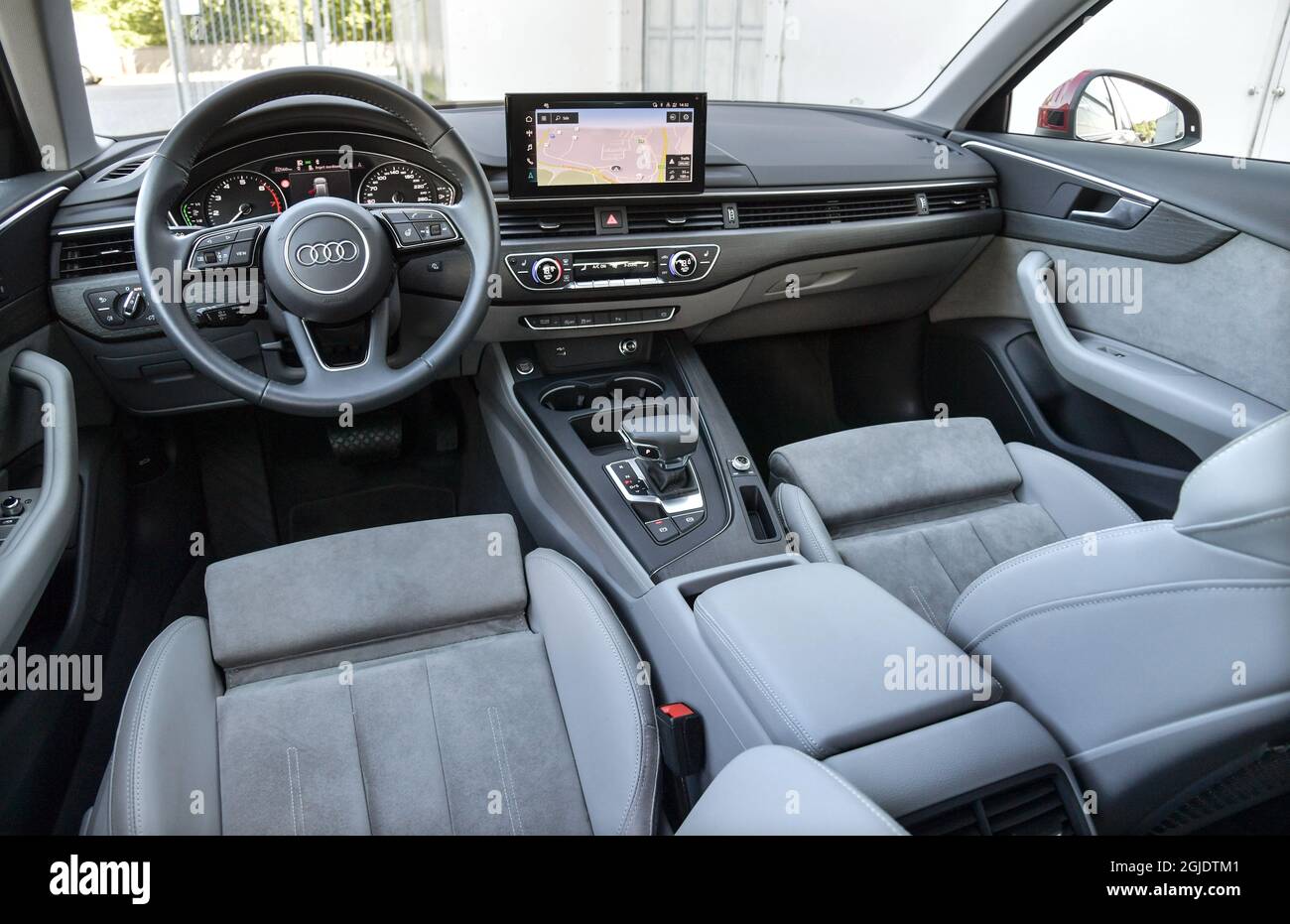 Audi A4 Avant g-tron. Interior Photo: Anders Wiklund / TT / code 10040  Stock Photo