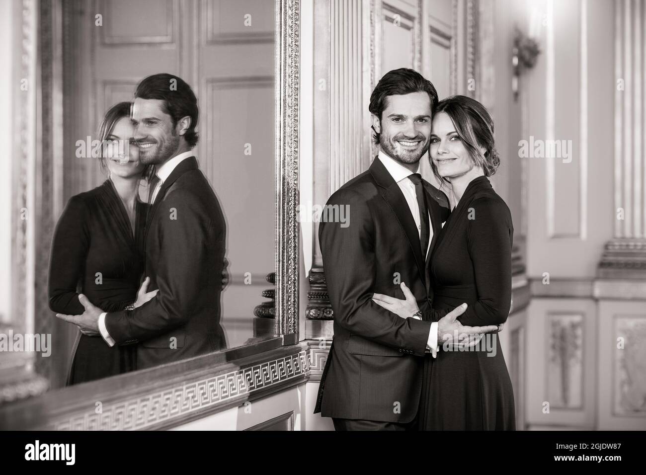 Prince Carl Philip and Princess Sofia have the great pleasure of announcing that they are expecting their third child. Princess Sofia is well and the birth is expected in March-April 2021. Photo: Linda Brostrom / Royal Court / Handout / TT kod 10501 ** MANDATORY BYLINE: Photo: Linda Brostrom / Royal Court / Handout / TT ** ** For editorial use only. The image comes from an external source and is distributed in its original form as a service to our subscribers **  Stock Photo