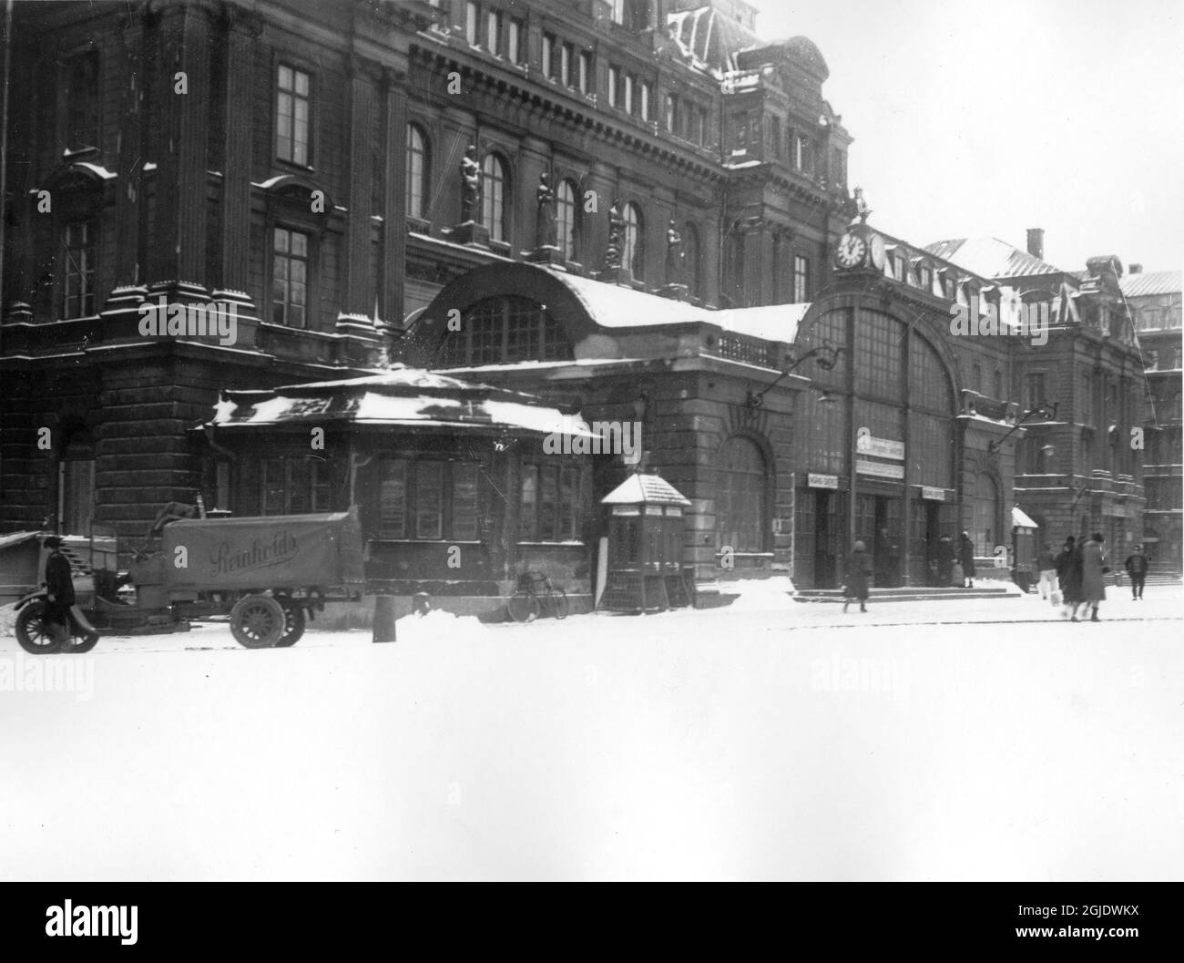 UNDATED ARCHIVE Stockholm Central Station entrance. Photo: Wilhelm Lamm / SVT / TT code Requested by Mark Vivian  Stock Photo