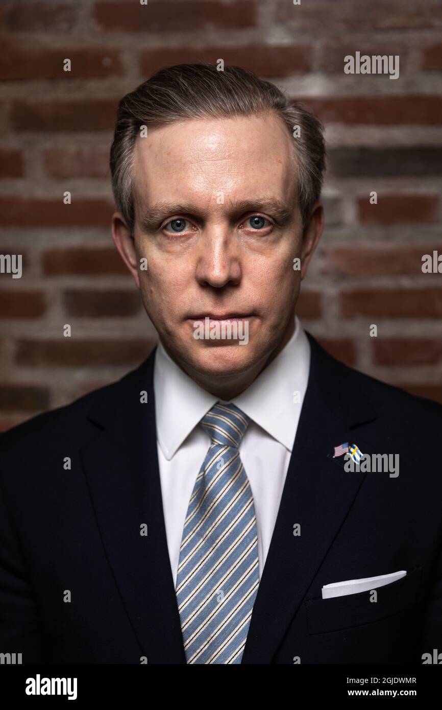 STOCKHOLM 2020-12-15 Ken Howery, U.S. Ambassador to the Kingdom of Sweden,  photographed at the residence in Stockholm, Sweden, on December 15, 2020.  Photo: Barzan Dello / TT / code 3000 Stock Photo - Alamy