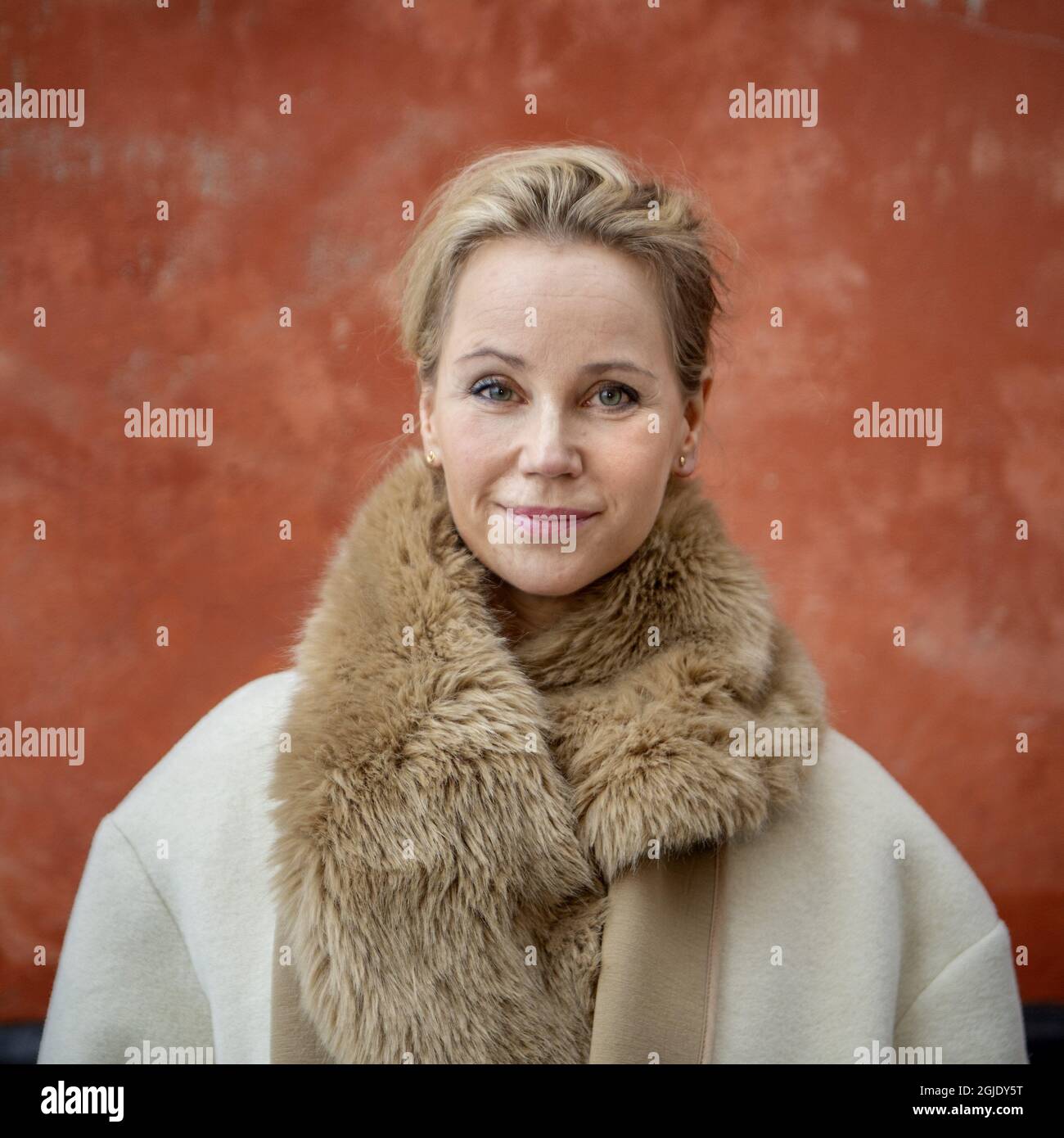 Swedish actress Sofia Helin photographed in Stockholm, Sweden, January 26, 2021. Photo Andreas Swedish actress Sofia Helin photographed in Stockholm, Sweden, January 26, 2021. Photo Andreas