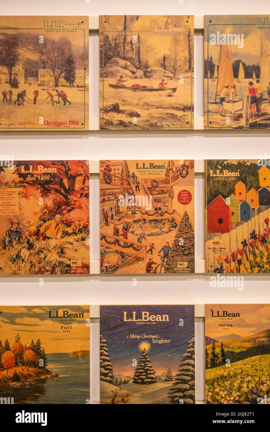 Vintage meets modern in L.L. Bean Catalog covers
