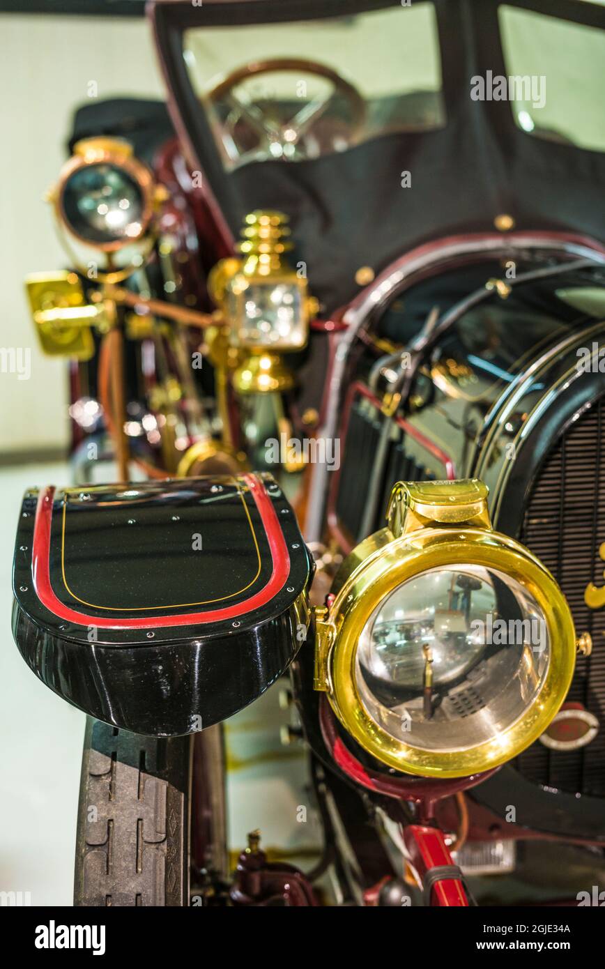 USA, Maine, Mt. Desert Island, Seal Cove, Seal Cove Auto Museum, detail