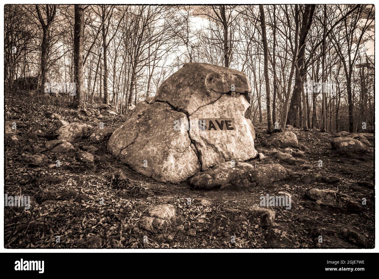 USA, Massachusetts, Cape Ann, Gloucester. Dogtown Rocks, inspirational ...