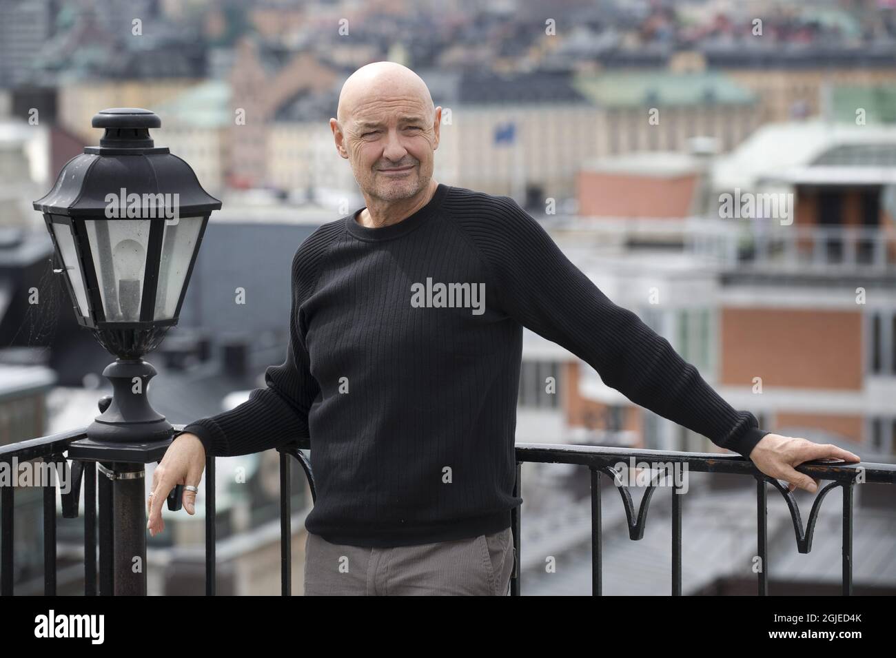 Terry O'Quinn playing the part as John Locke in success TV-series 'Lost' photographed in Stockholm Stock Photo