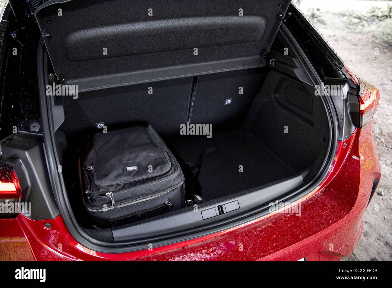 Opel Corsa GS Line 130. Car, boot, trunk Photo: Pontus Lundahl / TT /  code10050 Stock Photo - Alamy
