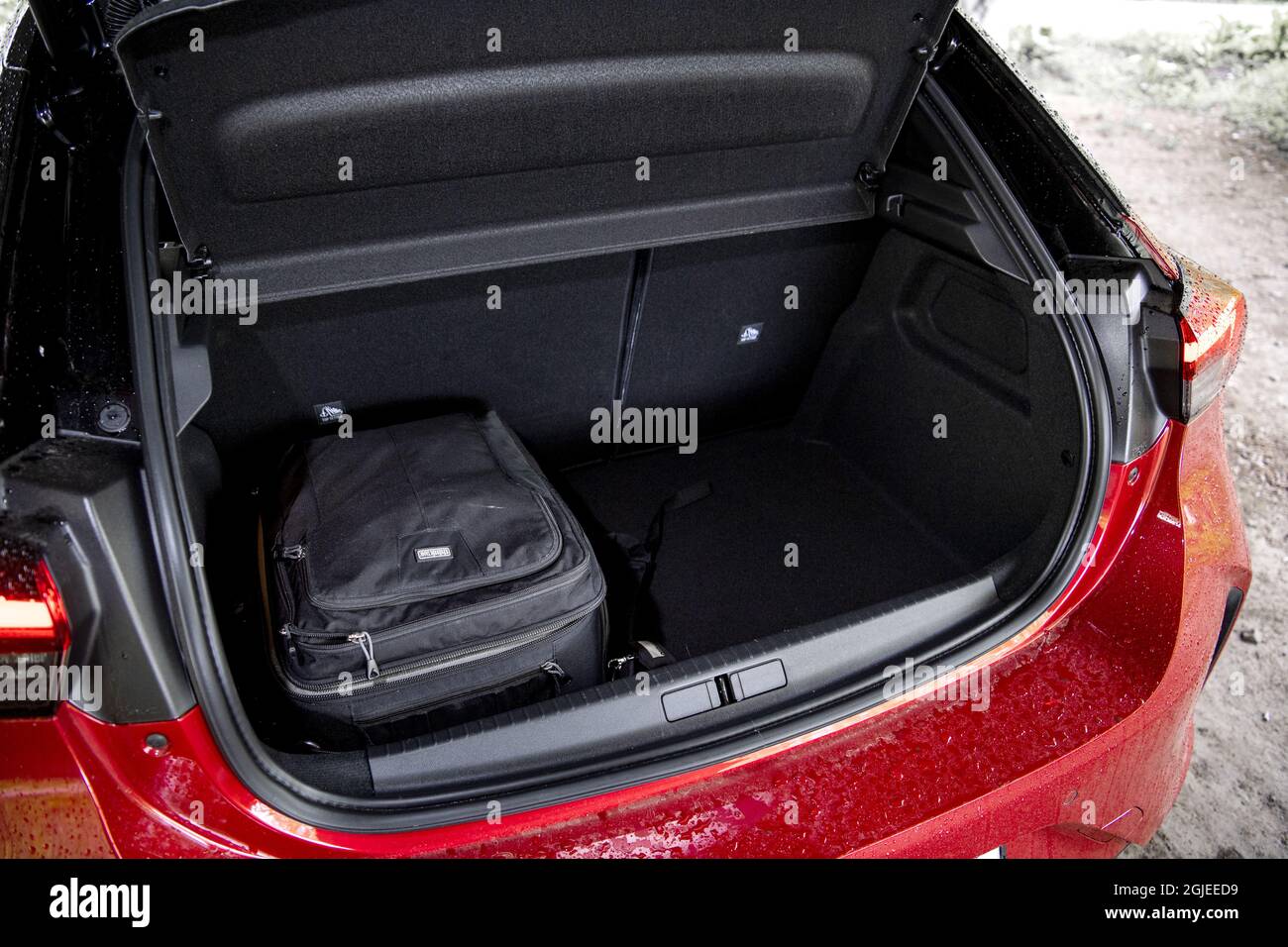 Opel Corsa GS Line 130. Car, boot, trunk Photo Pontus Lundahl / TT