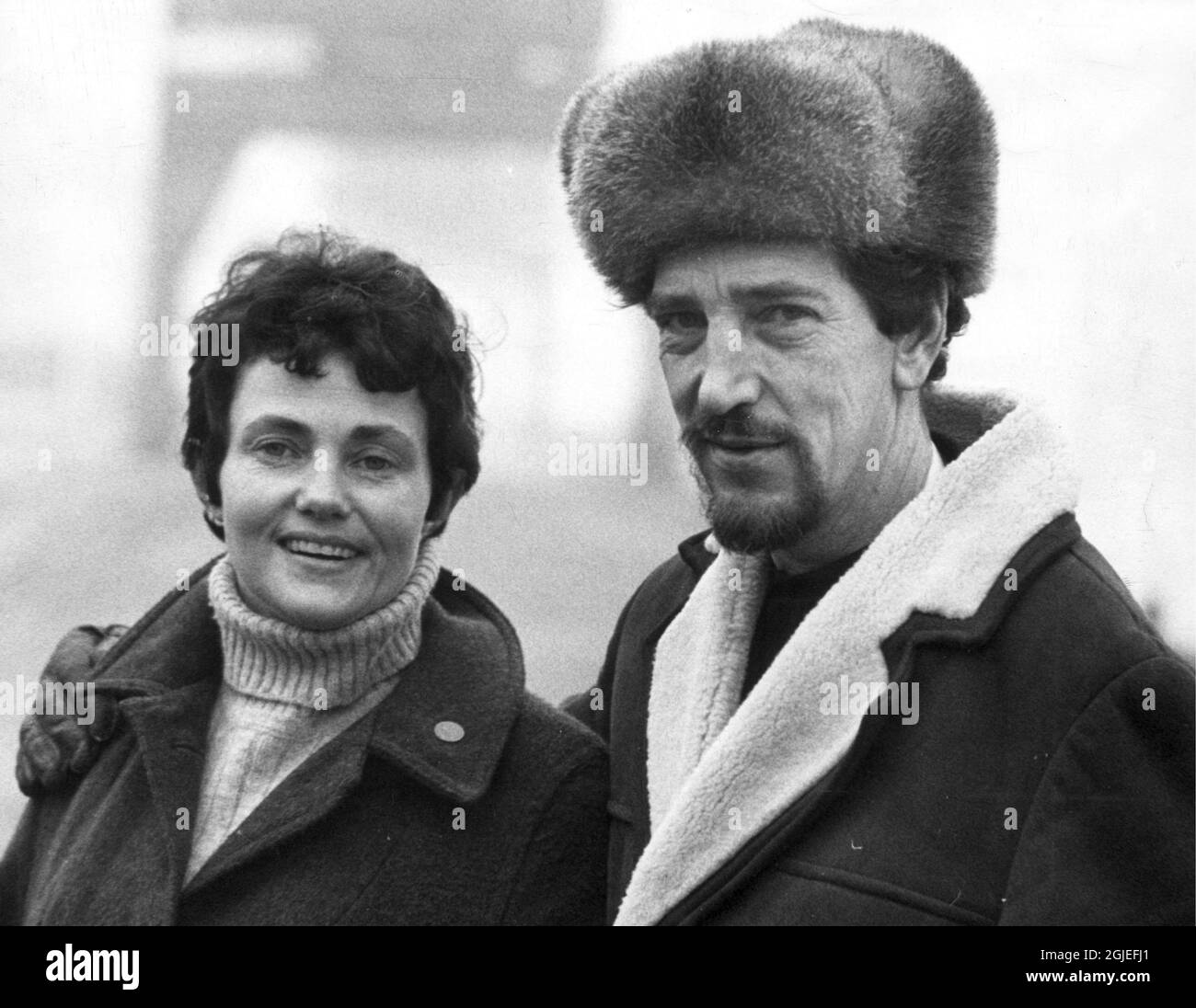 Swedish crime writers Maj Sjowall and Per Wahloo Stock Photo - Alamy