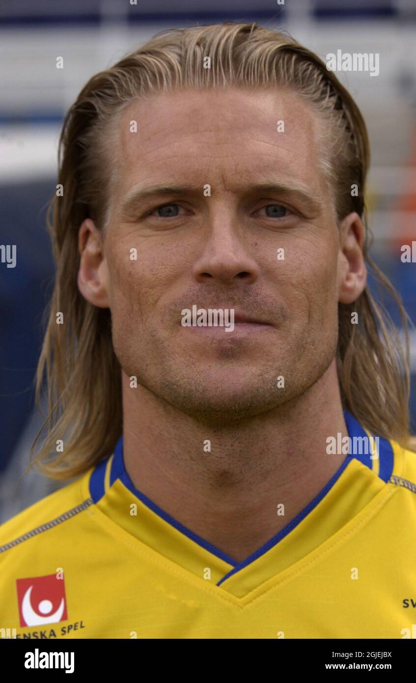 Johan Mjallby, Sweden Stock Photo Alamy