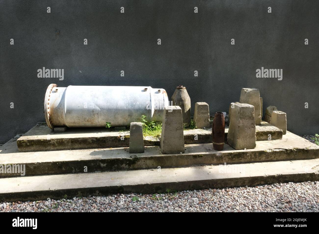 Ketrzyn, Gierloz, Poland - July 19, 2021: findings at the Wolf's Lair (Wilczy Szaniec, Wolfsschanze) built by the Organisation Todt. Stock Photo