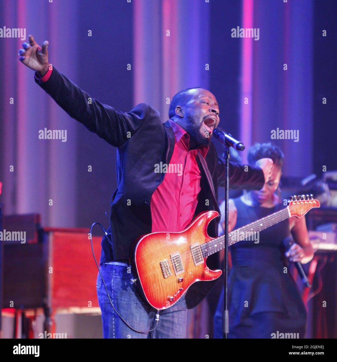 Wyclef Jean performs on stage during the Nobel Peace Prize Concert in Oslo  Stock Photo - Alamy