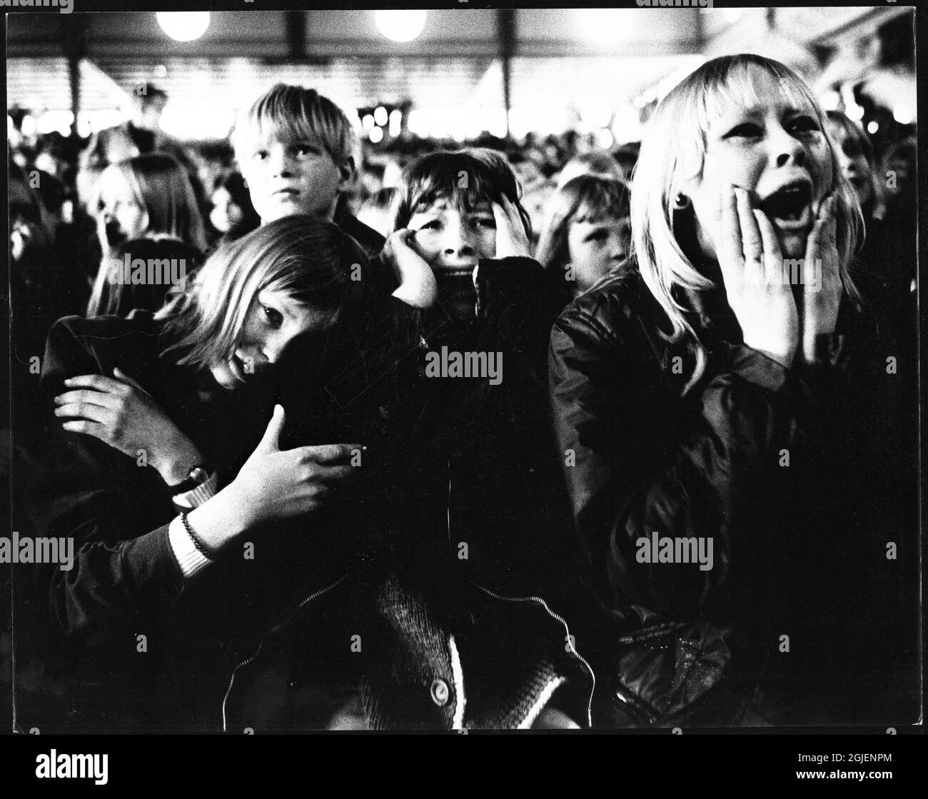 Fans during a Bob Dylan concert in Stockholm, Sweden Stock Photo - Alamy