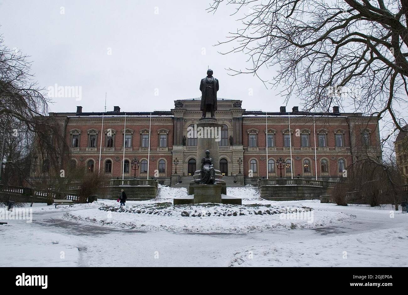 Uppsala University, main building in Sweden Stock Photo - Alamy