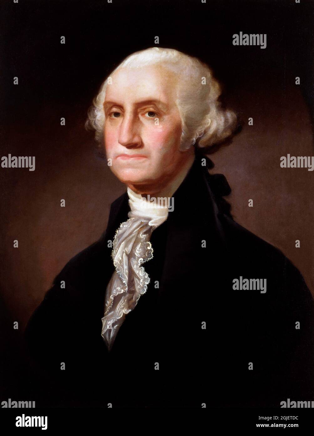 George Washingon by Ezra Ames, oil on canvas, 1826. Stock Photo