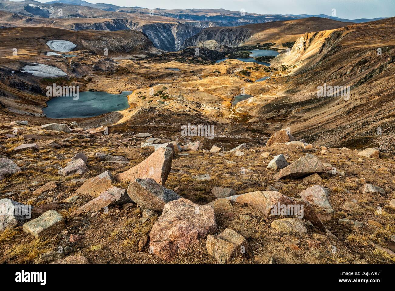 Beartooth Mountains, Montana Stock Photo - Alamy