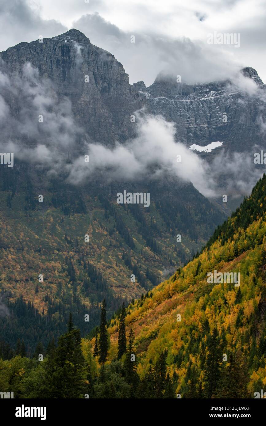 USA, Montana. Autumn in Glacier National Park Stock Photo - Alamy