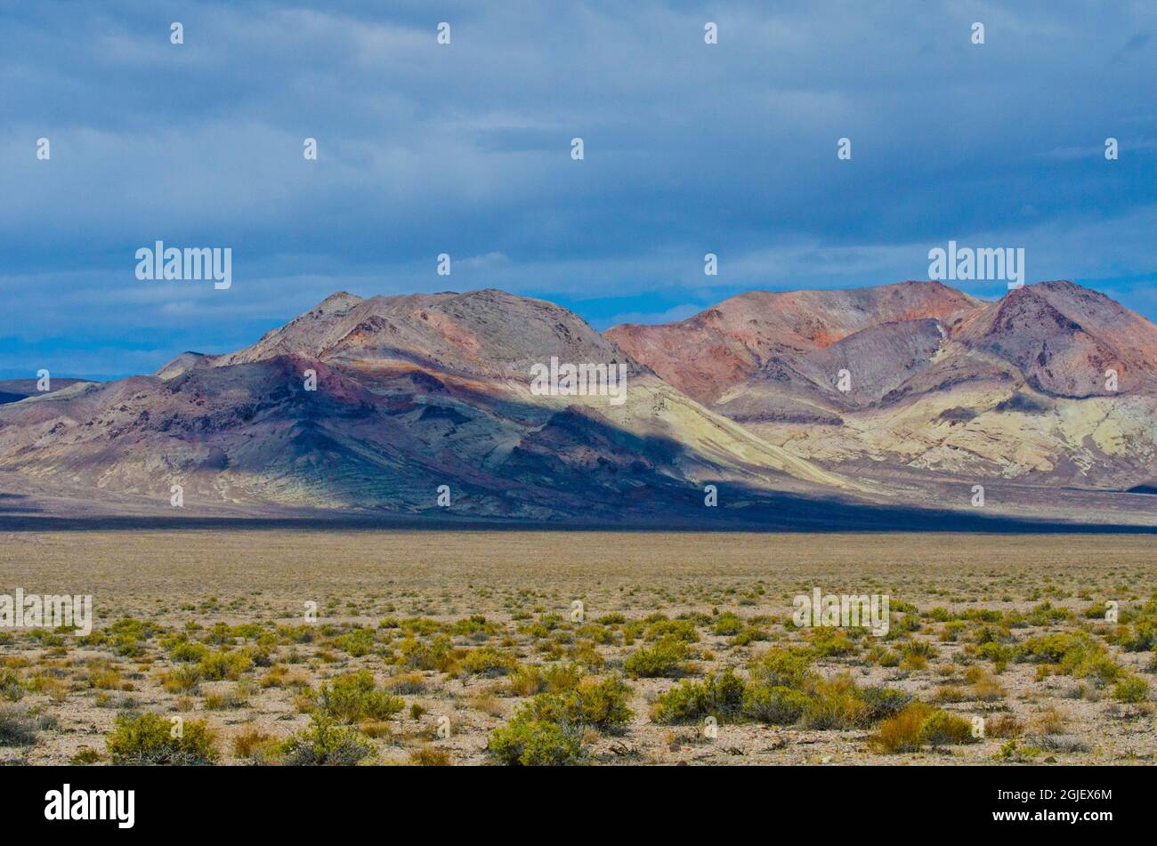 USA, Nevada, Nye County, Tonopah. Monte Cristo Range Stock Photo - Alamy