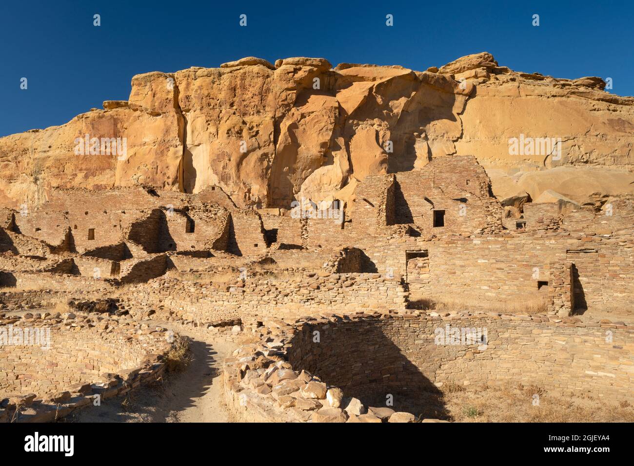 Chaco canyon new mexico wall hi res stock photography and images