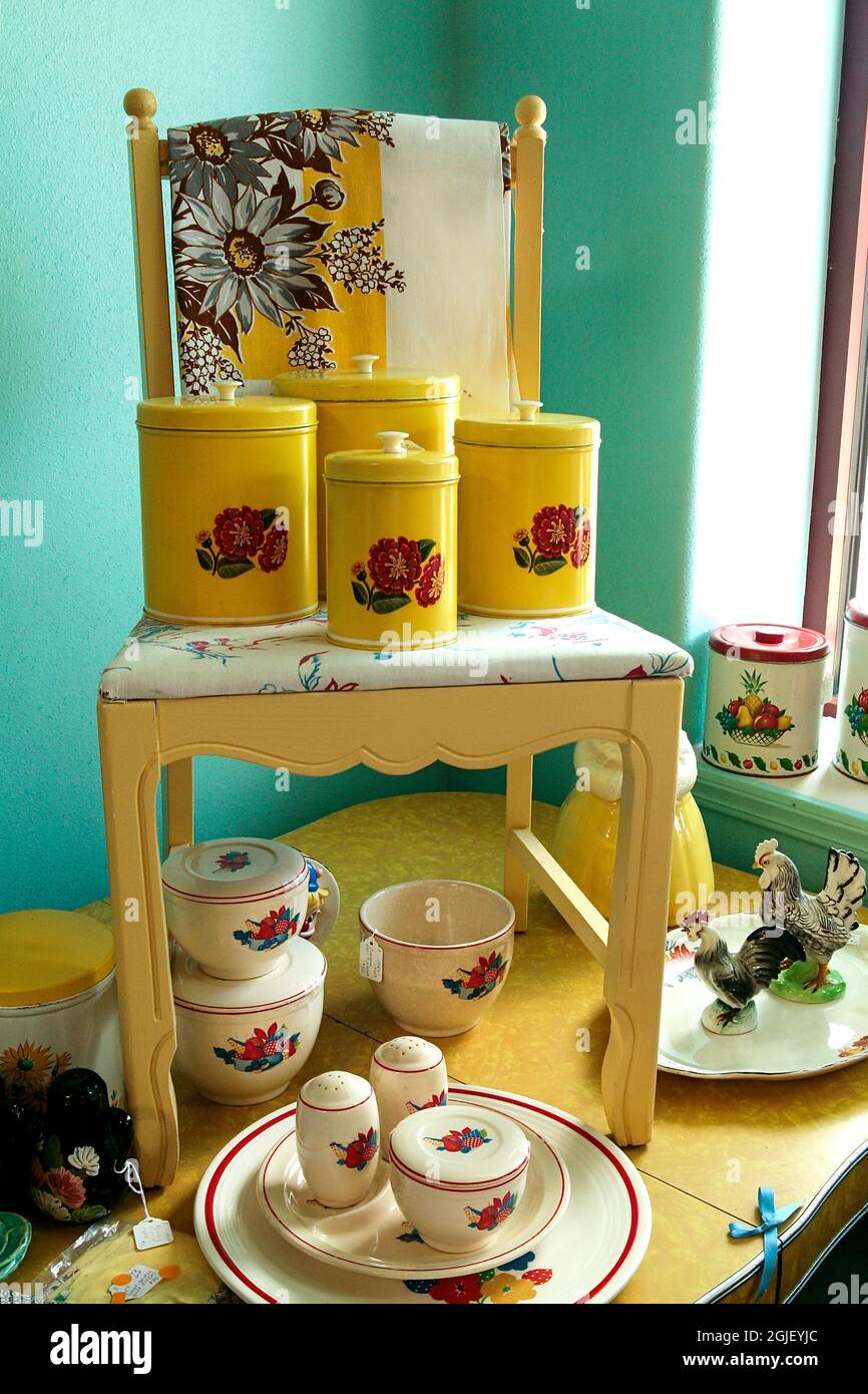 Las Vegas, New Mexico. USA. Antique shop Stock Photo Alamy