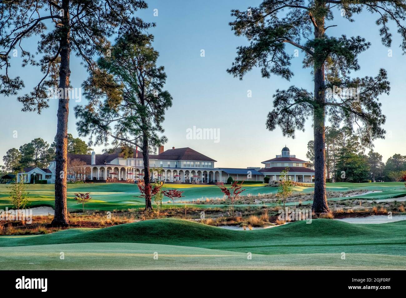 Pinehurst Resort clubhouse, Pinehurst, North Carolina Stock Photo Alamy