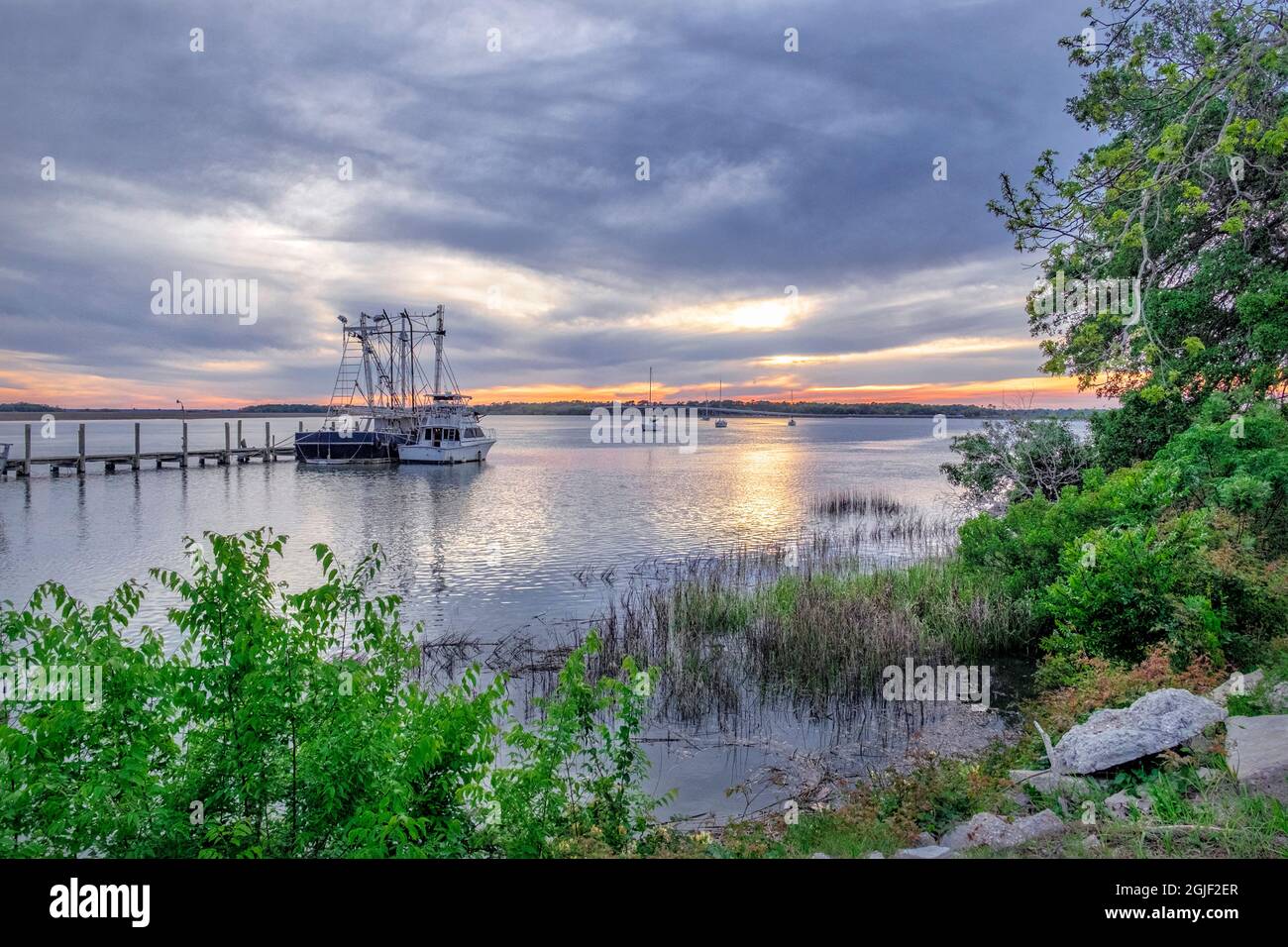 Port Royal Sound, Port Royal, South Carolina Stock Photo Alamy