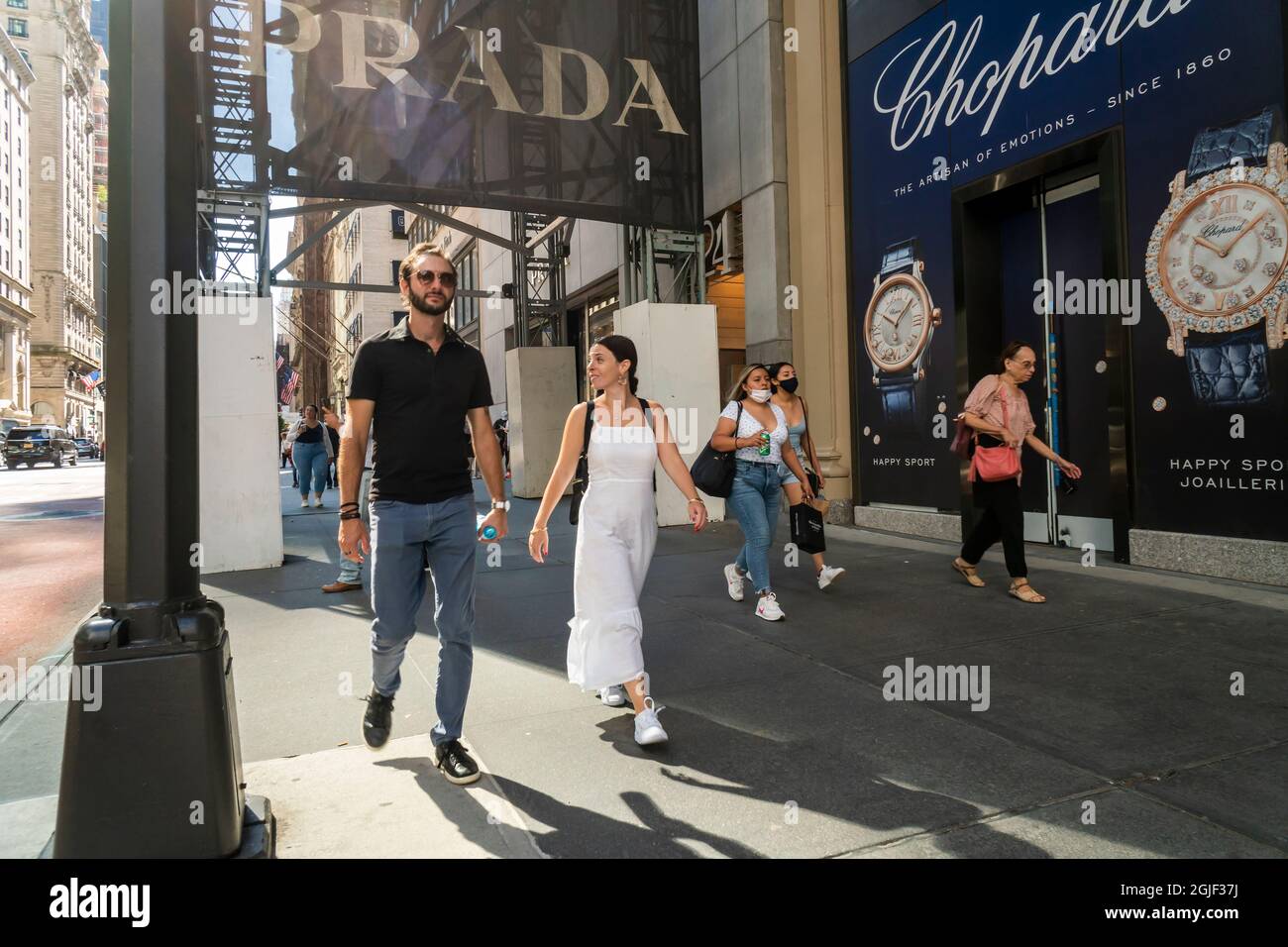 Activities in Midtown Manhattan in New York on Saturday, September