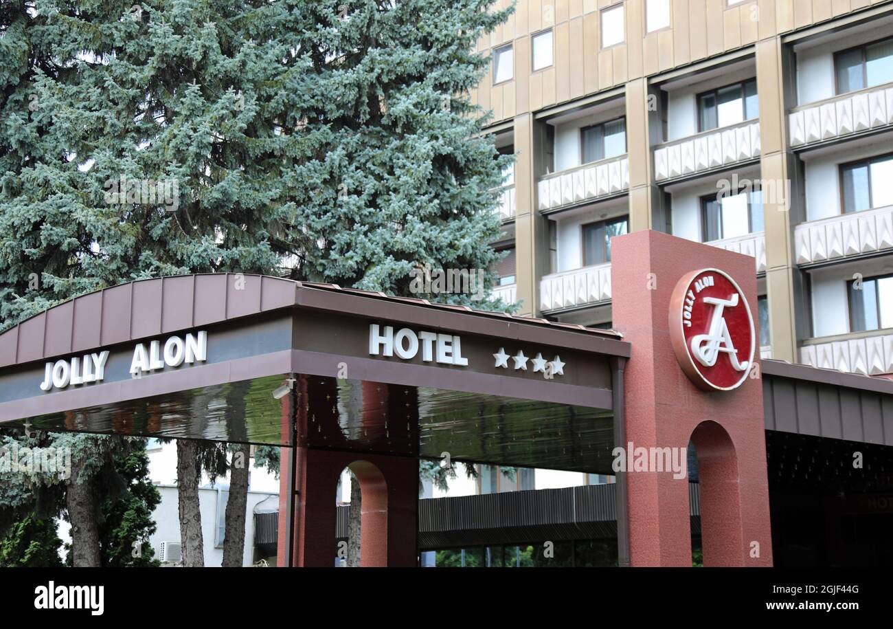 Hotel Jolly Alon in Chisinau Stock Photo