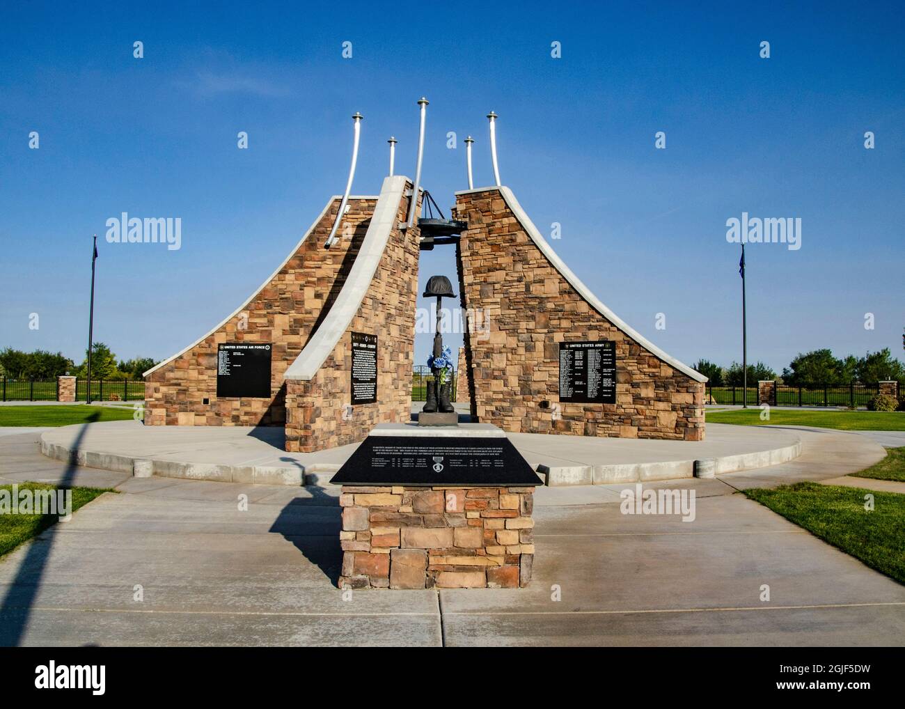 USA, Utah, Ballard, Northern Ute Veteran's Memorial Stock Photo Alamy