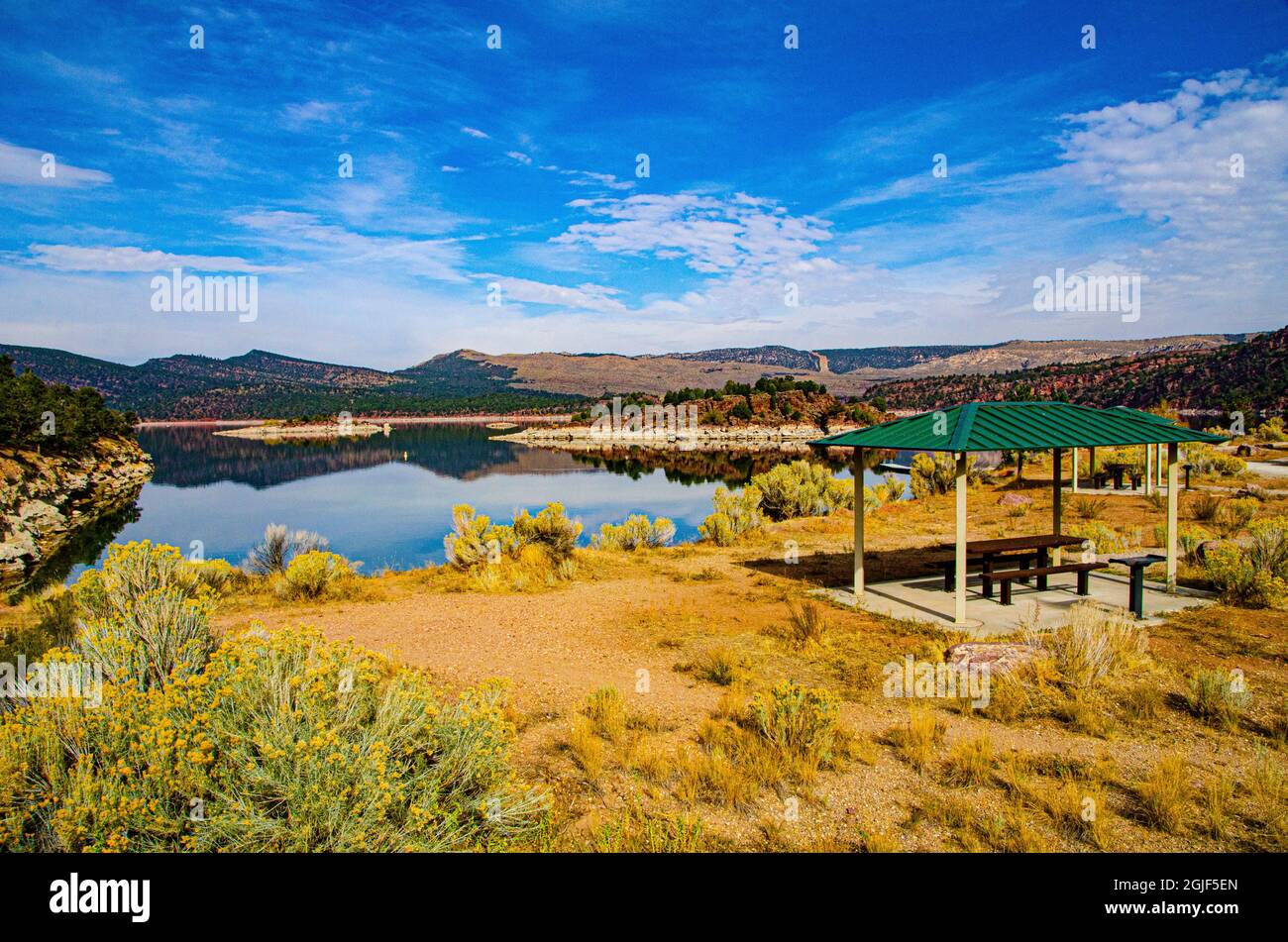 USA, Utah, Flaming Reservoir Stock Photo Alamy