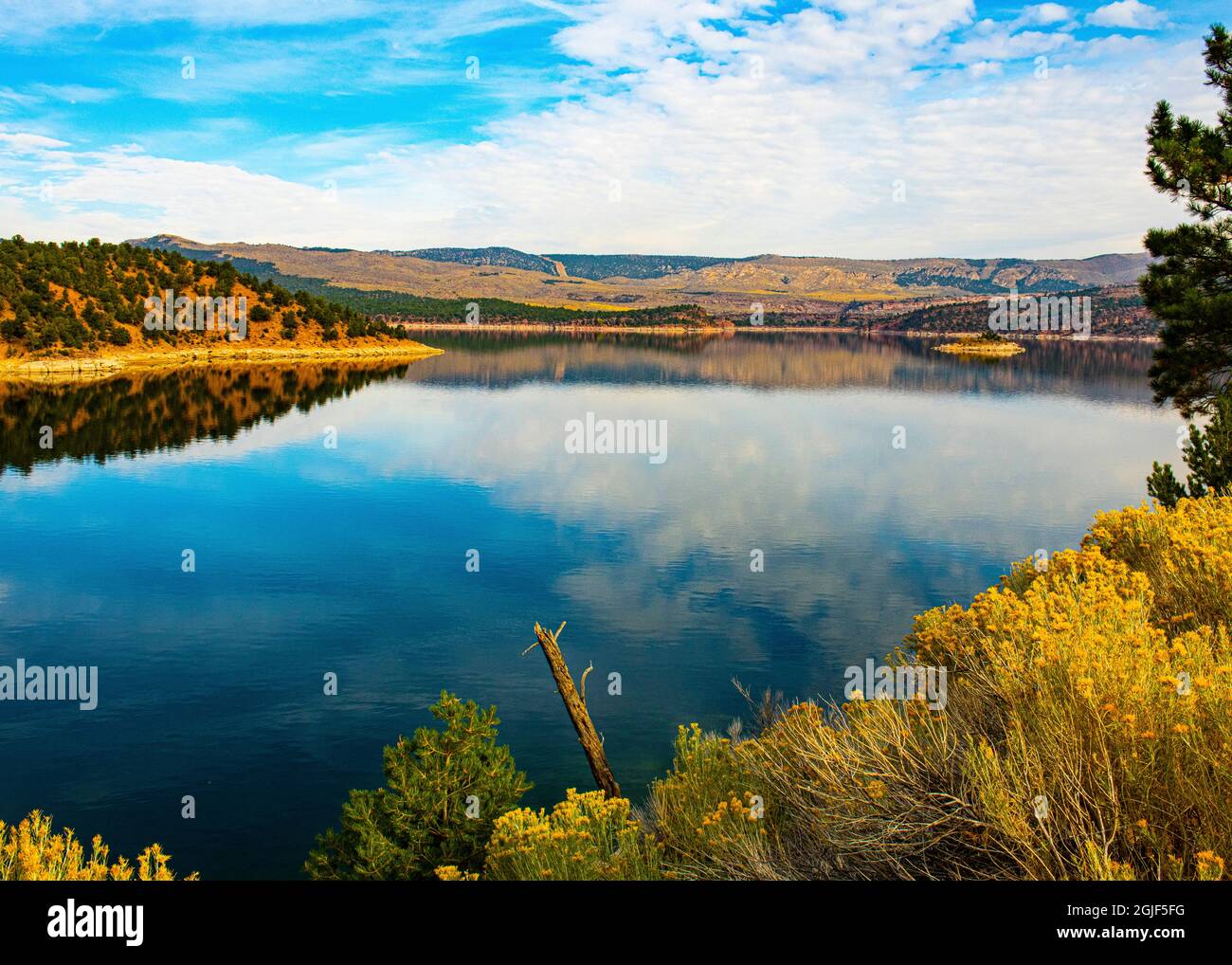 USA, Utah, Flaming Reservoir Stock Photo Alamy