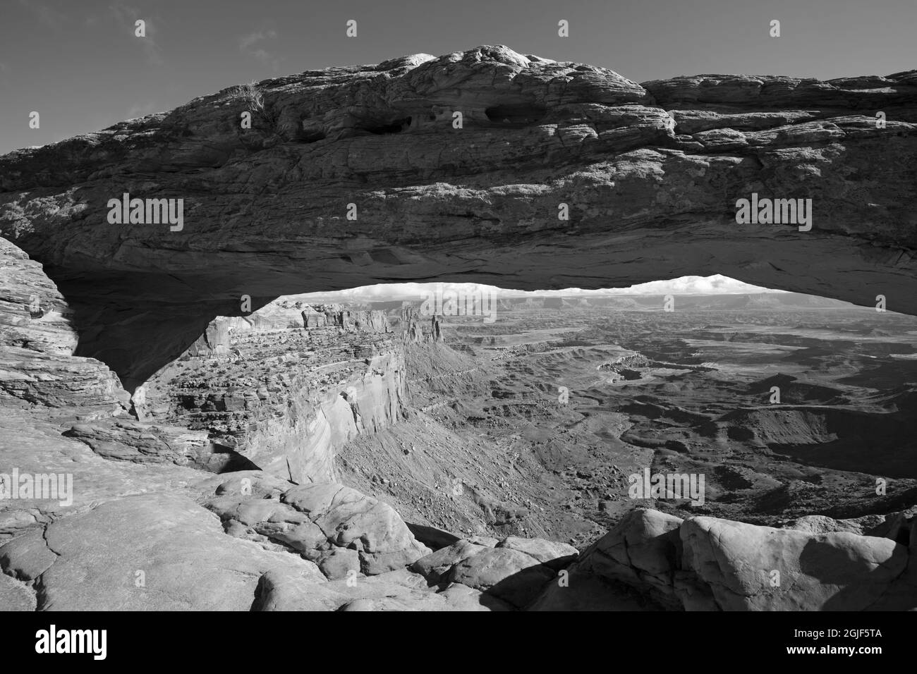 Mesa Arch, Canyonlands National Park, Moab, Utah, USA Stock Photo